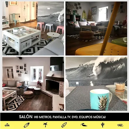 ホステル Cocos Surfhouse La Arena
