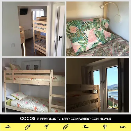 بيت شباب Cocos Surfhouse La Arena